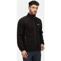 Regatta Men's Hadfield Full Zip Midlayer Fleece in Jet Black | Size: Large
