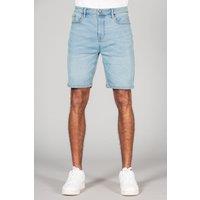 Tokyo Laundry Men's Cotton Blend Regular-Fit Denim Shorts in Light Blue | Size: Large