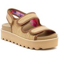 Rocket Dog Women's Balmy Raffia Sandal in Natural | Size: 7