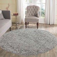 Desire Rugs Modern Elegant Soft Shaggy Rug for Living Rooms - Stylish Area Rugs in Grey | Size: 60 cm x 220 cm