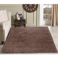 Desire Rugs Modern Elegant Soft Shaggy Rug for Living Rooms - Stylish Area Rugs in Beige | Size: 60 cm x 220 cm