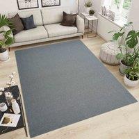 Desire Rugs Simple Low Pile Modern Tufted Area Rugs for Living Room with Felt Backing in Silver | Size: 120 cm x 170 cm