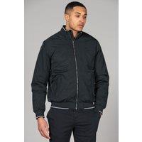 Kensington Eastside Men's Funnel Neck Zip Jacket in Black | Size: Large