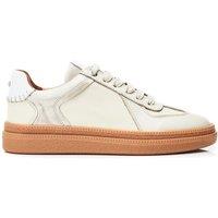 Moda In Pelle Women's Anilla Leather Gum Soled Trainers