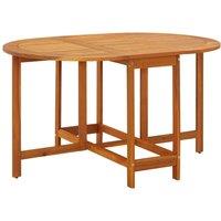 Garden Table 130x90x72 cm Solid Acacia Wood