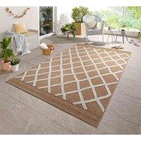Desire Rugs Harper Aztec Pattern Water Resistant Indoor Area Rugs in Cream | Size: 200 cm x 290 cm