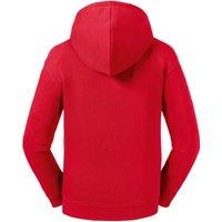 Russell Authentic Zip Hooded Sweatshirt in Red | Size: 11-12 Years