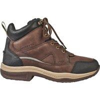 Moretta Women's Buffalo Leather Ankle Boots in Brown | Size: 11