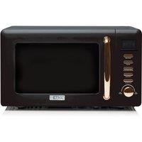 Haden Salcombe 800W Microwave Oven in Black