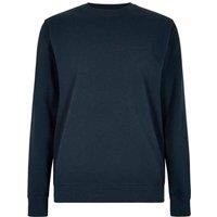 Kustom Kit Men's Piqu Regular Sweatshirt in Navy | Size: 2XL