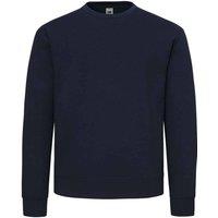 Fruit of the Loom Men's Supercotton Sweatshirt in Mid Navy | Size: Large