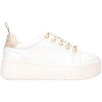 KG Kurt Geiger Women's 'Lighter Pearl2' Trainers in White | Size: 3