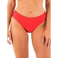 Fantasie Women's Beach Waves Bikini Brief in Red | Size: 18