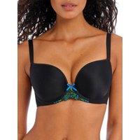 Freya Women's Show-off Moulded Plunge T-Shirt Bra in Black | Size: 30E