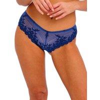 Wacoal Women's Embrace Lace Tanga in Blue | Size: 16
