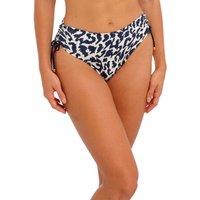 Fantasie Women's Hope Bay Mid Rise Bikini Brief in Blue | Size: 16
