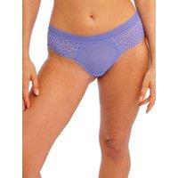 Wacoal Women's Raffine Tanga in Blue | Size: 12