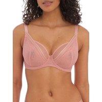 Freya Women's Tailored High Apex Plunge Bra in Pink | Size: 32E
