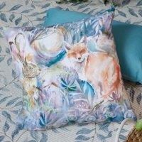Voyage Maison Fox & Hare Water & UV Resistant Outdoor Cushion | Size: 43 cm x 43 cm