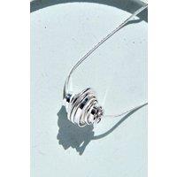 Otis Jaxon London Women's Coiled Sterling Silver Pendant Necklace