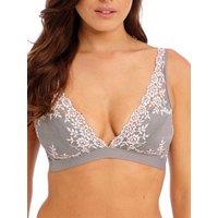Wacoal Women's Embrace Lace Soft Cup Bra in Grey | Size: 32