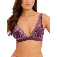 Wacoal Women's Embrace Lace Soft Cup Bra in Purple | Size: 32