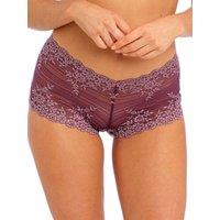 Wacoal Women's Embrace Lace Boyshort in Purple | Size: 10