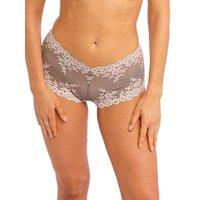 Wacoal Women's Embrace Lace Boyshort in Grey | Size: 10