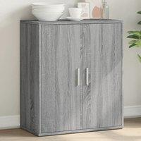 Berkfield Home Sideboard Grey Sonoma 60x31x70 cm Engineered Wood | Size: 60 x 31 x 70 cm