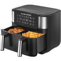 Hamilton Beach HealthyCook 8L Dual Air Fryer HB4006 in Black
