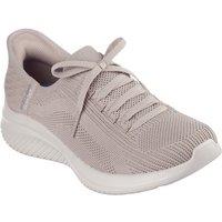 Skechers Women's Ultra Flex 3.0 Brilliant Path Shoes in Taupe | Size: 8