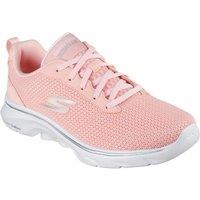 Skechers Women's Go Walk 7 Kaylor Trainer in Peach | Size: 4