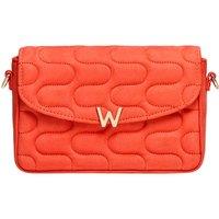 WOLF Women's Mimi Swirl Cross Body Bag with Scarf in Light Red