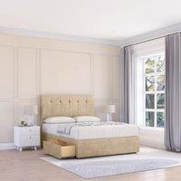 Highbury Coniston Bed Set With 2 Drawers, Mattress & 26" Headboard