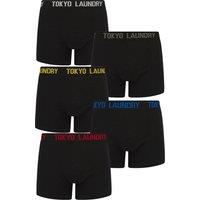 Tokyo Laundry Men's 5-Pack Cotton Boxers in Yellow | Size: Small