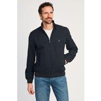 French Connection Men's Funnel Neck Harrington Jacket in Navy | Size: XL