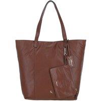'Serela' Real Leather Shoulder Bag with Detachable Pouch