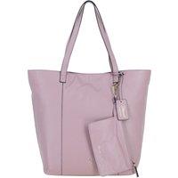 'Serela' Real Leather Shoulder Bag with Detachable Pouch