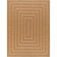 NYMPHI In- & Outdoor Jute-Look Brown/Tan Area Rug