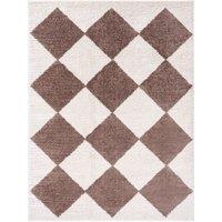 DELINE Machine Washable Modern Shaggy Area Rug