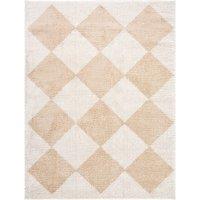 DELINE Machine Washable Modern Shaggy Area Rug