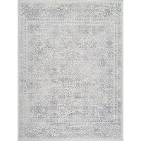 Livabliss Vintage Oriental Boho Vicky Area Rug in Grey | Size: 200 cm x 200 cm