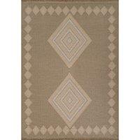 KEYURI Cottage Machine Washable Jute Area Rug