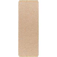 PAVI Becki Owens x Livabliss Solid and Border Jute Area Rug