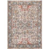 Livabliss Vintage Oriental Boho Dia Area Rug in Red | Size: 160 cm x 215 cm