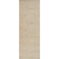 Livabliss In- & Outdoor 3D High & Low Pile Textured Midori Area Rug in Beige | Size: 160 cm x 220 cm