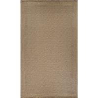Livabliss Mystery-Washable Tan Beige Modern Jute Living Dining Rug | Size: 118 cm x 170 cm
