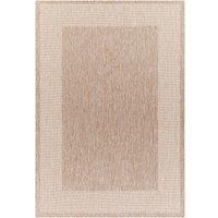 LAYLA In- & Outdoor Cottage Jute-Look Brown Area Rug