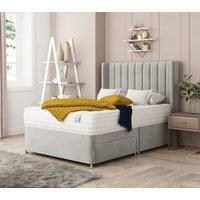 Bed Choices Luxury, Montreal 1000 Mattress in White | Size: Single