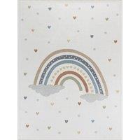 RAINI-BOW Kids Machine Washable Bedroom Area Rug